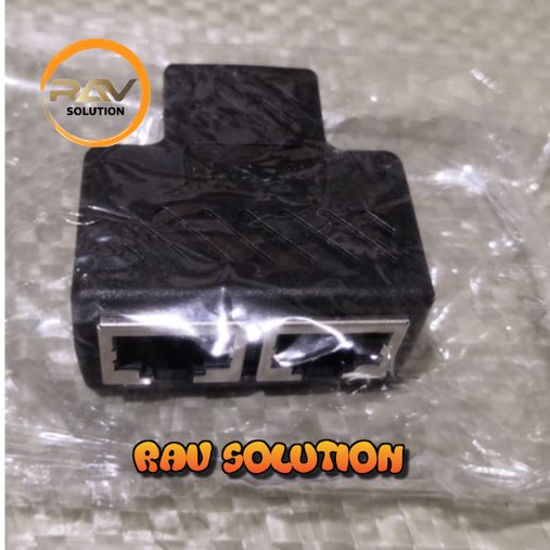 SKU-1288 BAREL DOUBLE RJ45 GOOD QUALITY COUPLER FEMALE FEMALE RJ 45