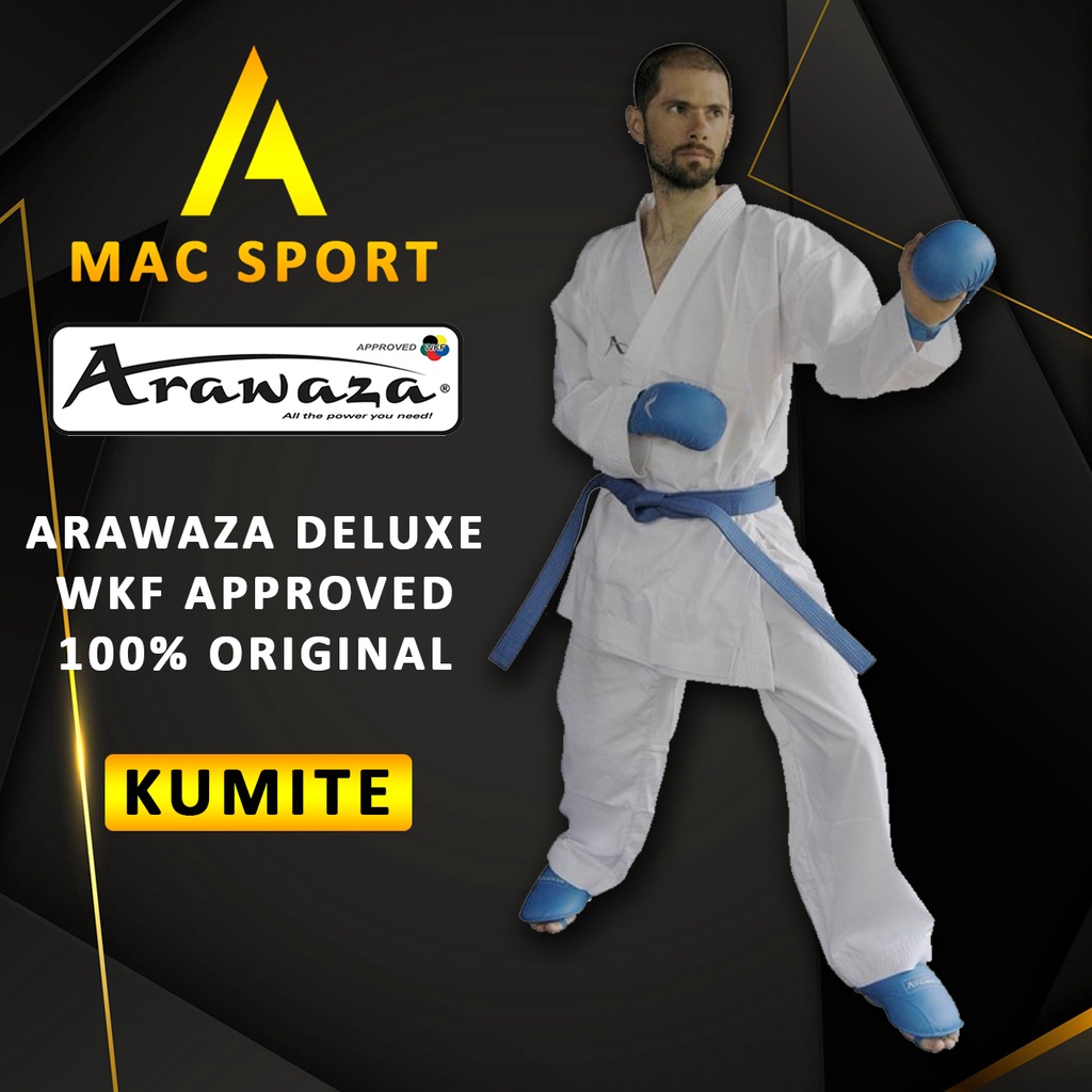 BAJU KARATE KUMITE ARAWAZA DELUXE WKF APPROVED