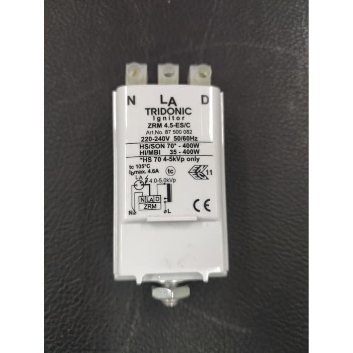 Produk Terbaru Ignitor ZRM4,5ES/C TRIDONIC ATCO Lampu MH 35-400W dan HPS 75-400W
