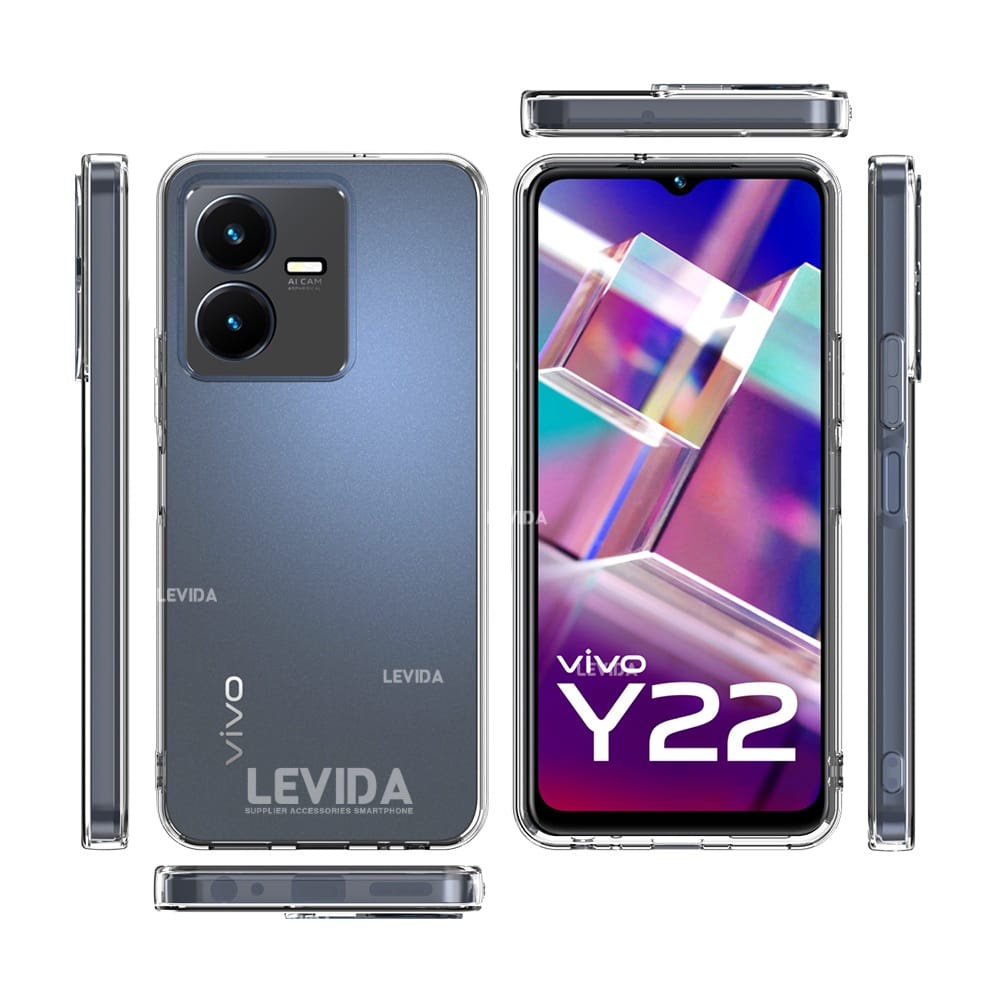 Softcase Bening Vivo Y22 2022  Vivo V25 5G Vivo V25E Clear Case 2.0mm Premium Case Vivo Y22 2022 Viv