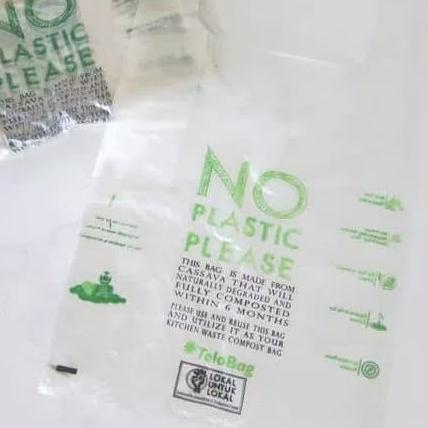 

plastik ramah lingkungan / telobag compostable plast uk 28