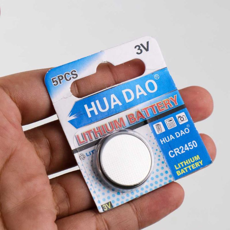 HUA DAO Baterai Kancing Lithium CR2450 3V 1 PCS