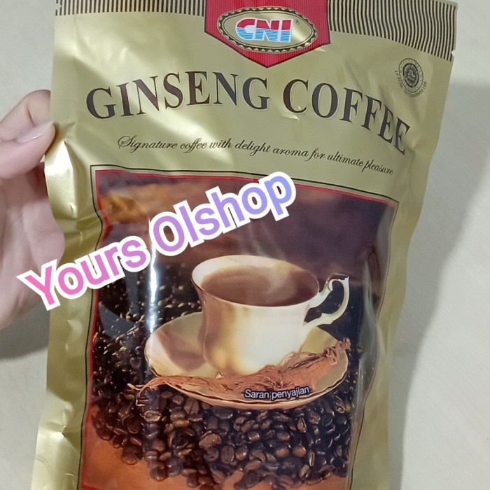

CNI GINSENG COFFEE ISI 20 SACHET KOPI