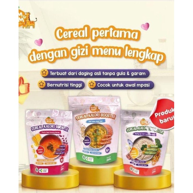 CEREAL KALORI BOOSTER PLUM &amp; BLUM