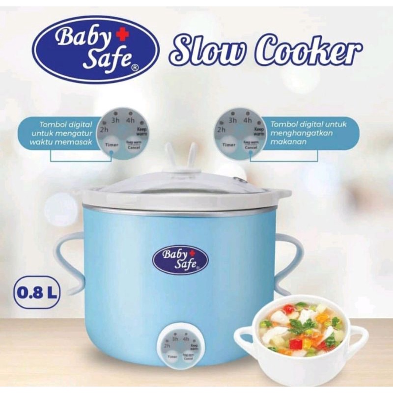 BABY SAFE Slow Cooker LB007 LB008 LB009 LB06D Pemasak Mpasi Bayi Anak