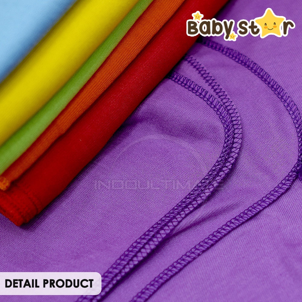 1PCS Bedong Bayi Rainbow Pastel BCS-9101 Bedong Bayi Baru Lahir BABY STAR (STANDARD) Bedong Bayi Jumbo Pelangi Selimut Kain Warna Pelangi Alas Tidur Bayi Perlengkapan Bayi Newborn