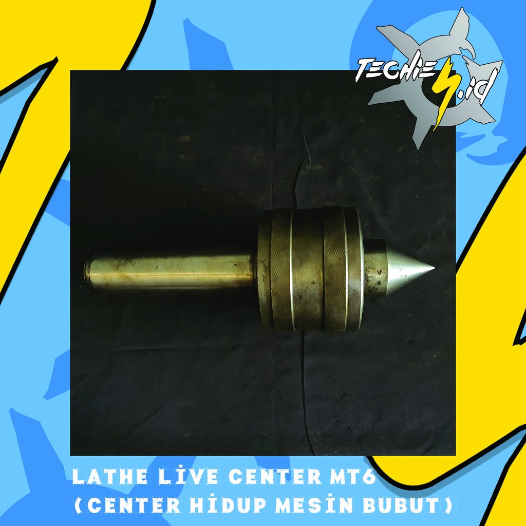 Jual Lathe Live Center MT6 (Center Hidup Mesin Bubut) Shopee Indonesia