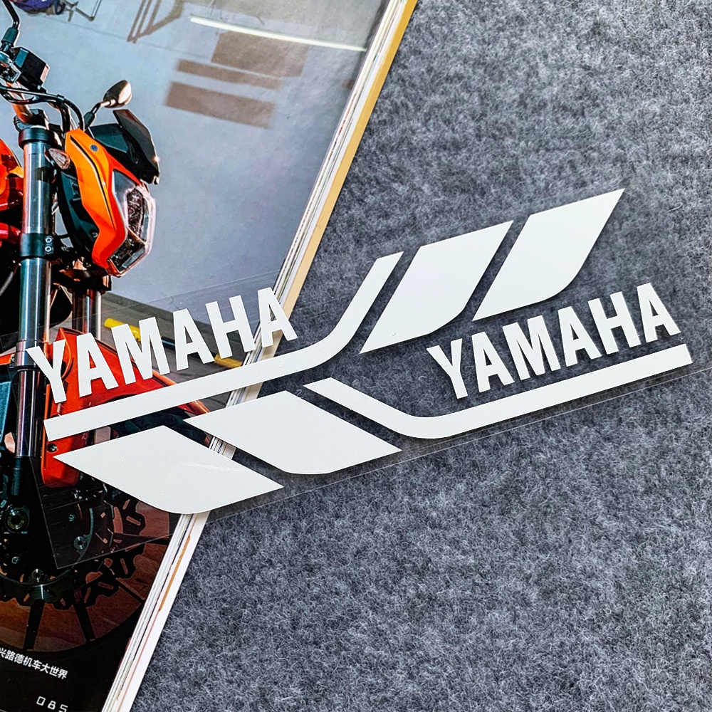 Stiker Reflektif Sepeda Motor Yamaha Skuter Header Pijakan Kaki Modifikasi Stiker Dekoratif YAMAHA Nmax Xmax Aerox 155 MIO R1 R3 R15 Stiker Motor