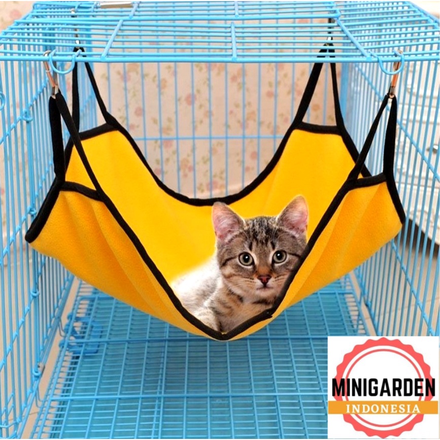 AYUNAN GANTUNG KUCING CAT HAMMOCK kain tempat tidur mainan kucing