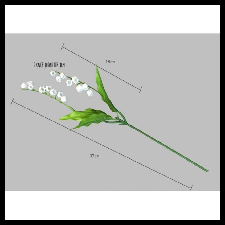

Bunga Plastik Lily Of The Valley Bunch ( 6 Stem )