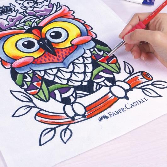 

Faber-Castell Creative Art Series Colour Your Own Totebag