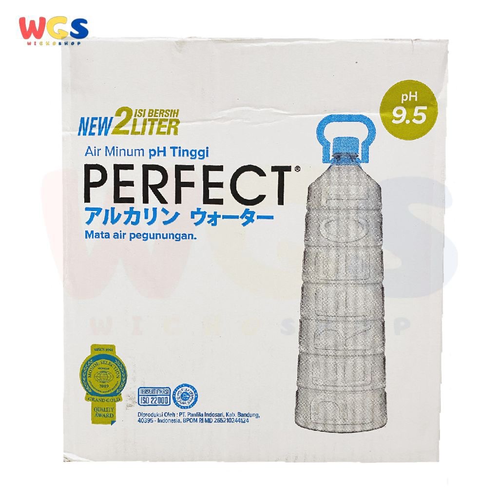 Perfect Alkaline Water pH 9.5 - 6 btl x 2000ml