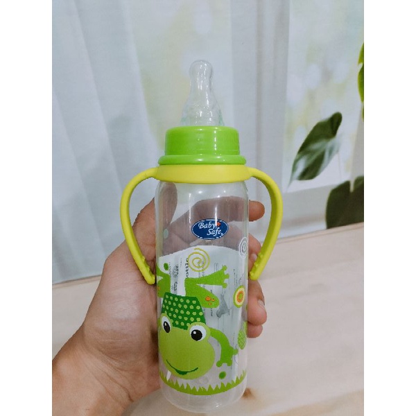 Paket Lengkap Botol Susu Slim+Botol+Nipple+Gagang+Sedotan Straw 250Ml BPA Free