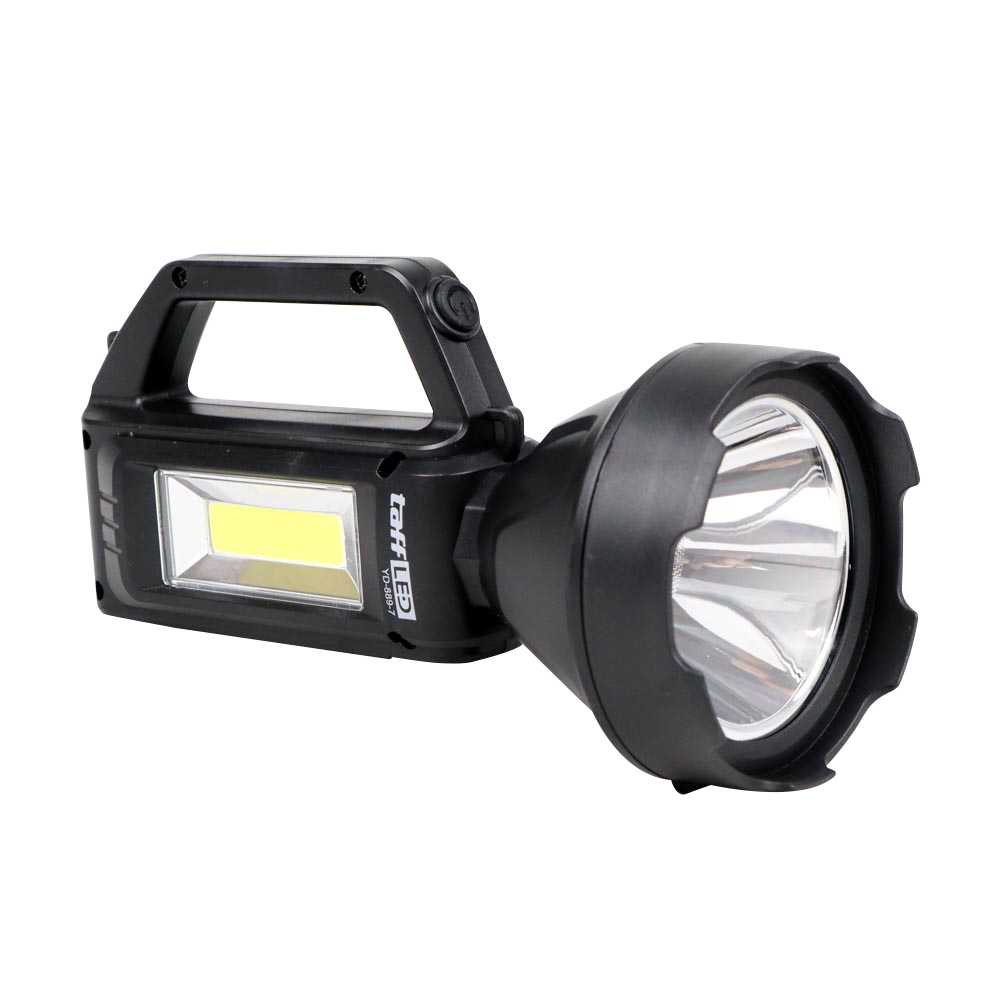 TaffLED Senter Portable Rechargeable LED+COB 1200mAh 300W - YD-899-7
