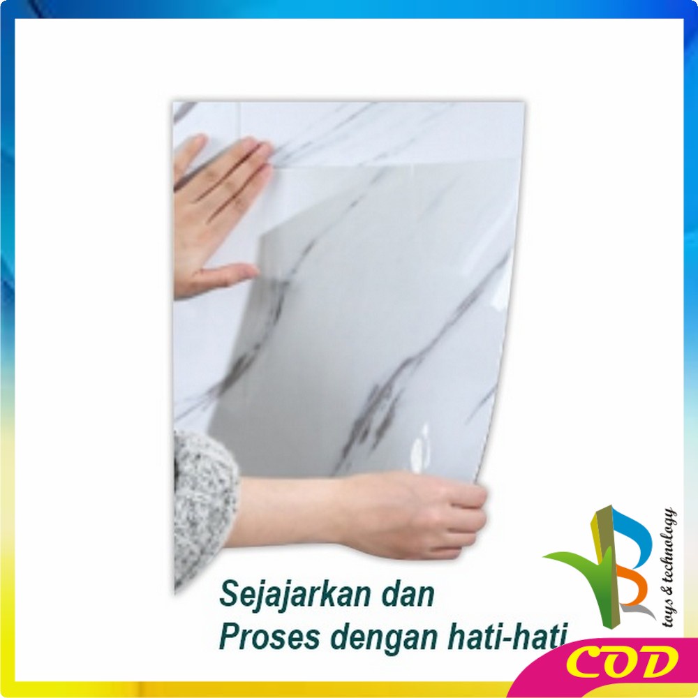 RB-C427 Stiker Lantai Vynil Marble  (30 x 30 cm) &amp; (30 x 60 cm) / Vinil Lantai Marbel Granit / STiker Lemari Cabinet Marbel