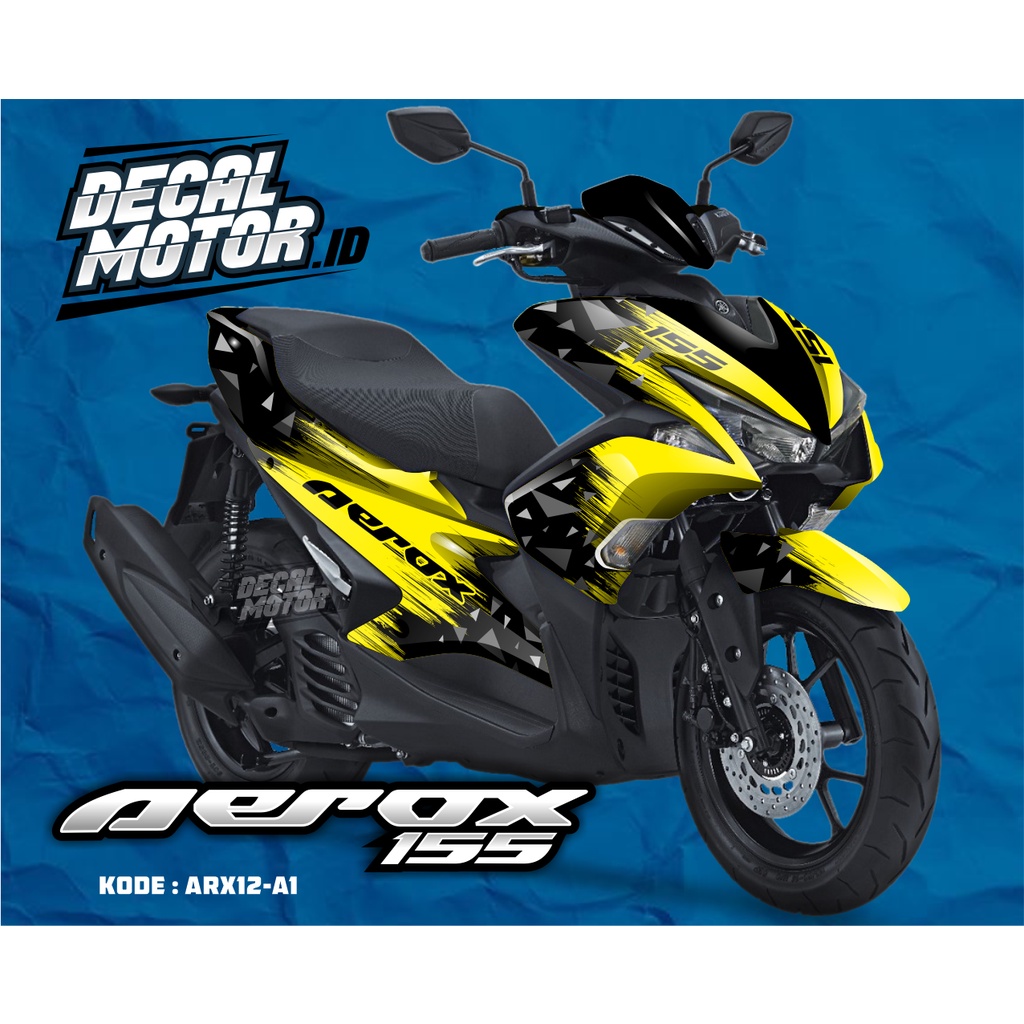 Decal Striping Aerox 155 Connected New / Striping Fullbody Aerox New - ARX