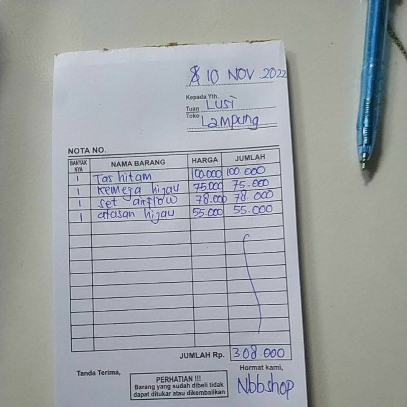 Punya Mbok lussi di Waykanan