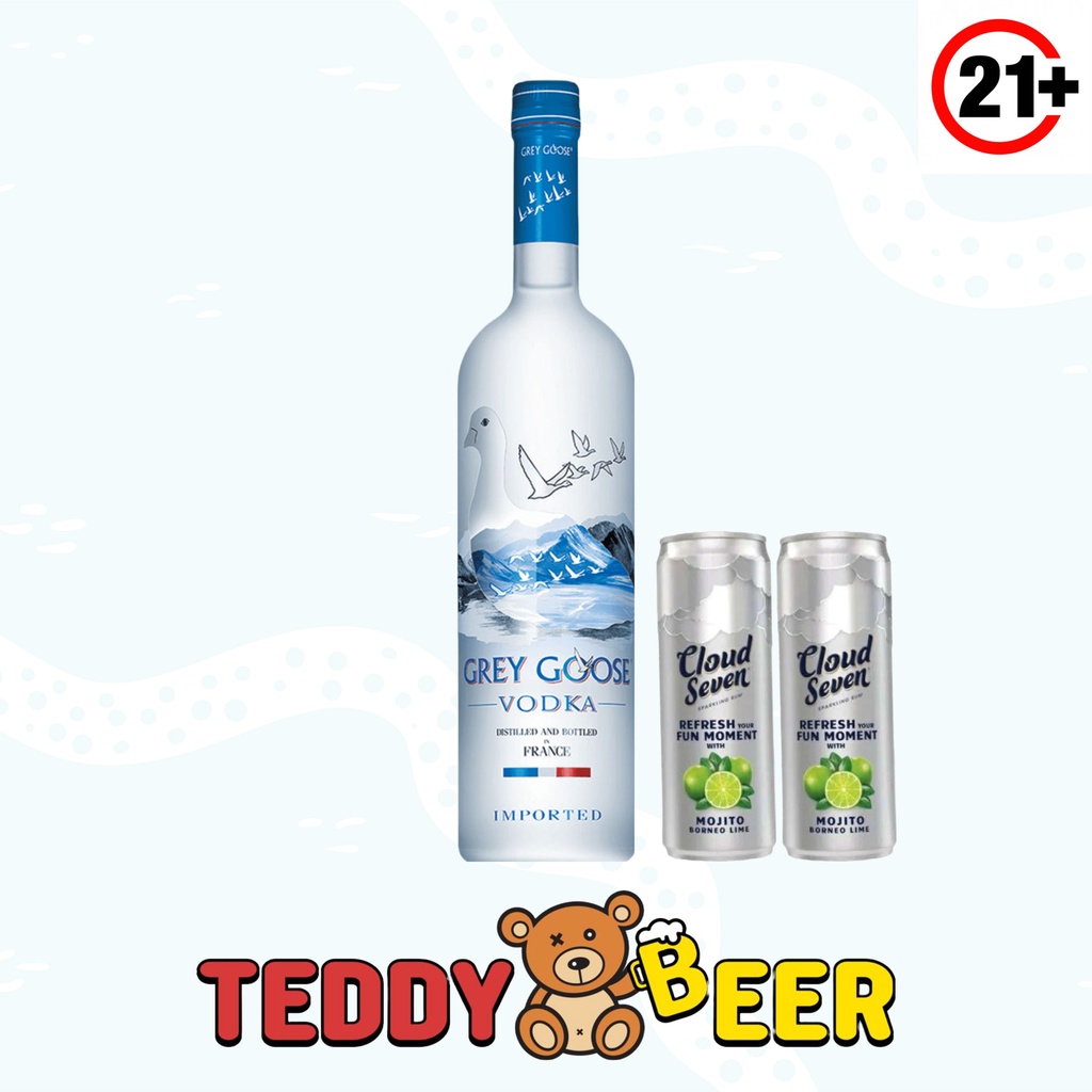 Grey Goose Vodka Bundling Cloud Seven [750ml]