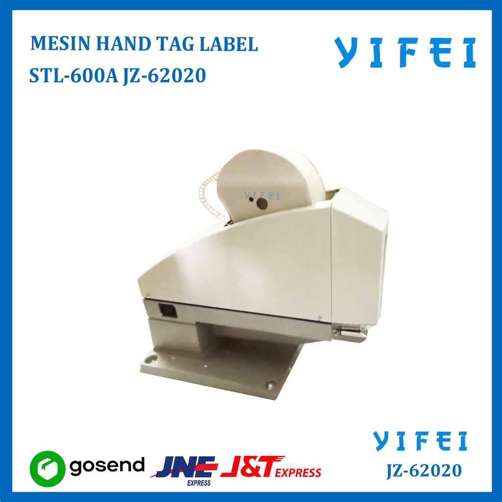 MESIN HAND TAG LABEL/STL-600A PLASTIC STAPLE ATTACHER YIFEI-62020