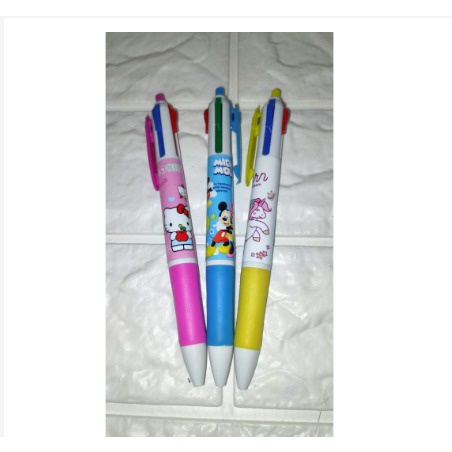 PULPEN 4 WARNA KARAKTER KARTUN