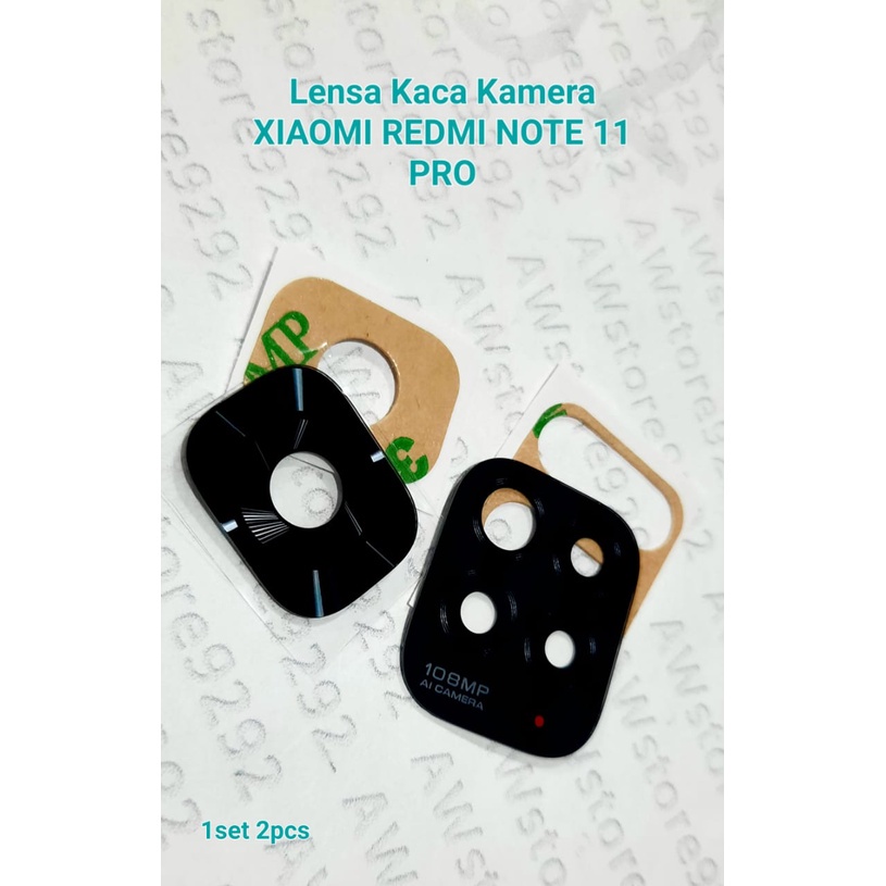 Lensa Kamera Kaca Kamera Belakang XIAOMI REDMI NOTE 11 PRO