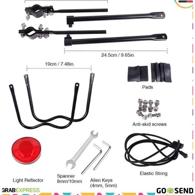 Boncengan Sepeda Gunung Boncengan Belakang - Screw Mount