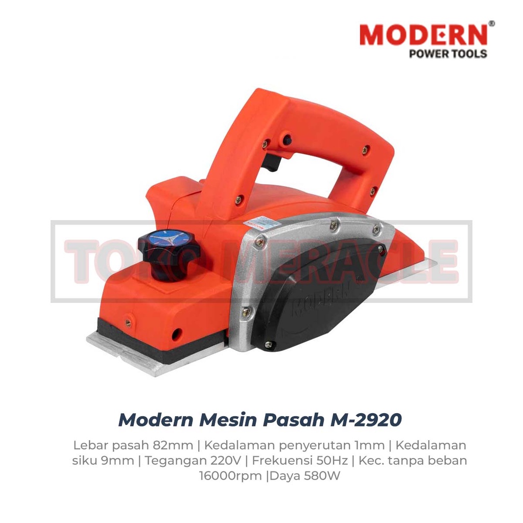 Modern Mesin Pasah M-2920 - Mesin Planer M2920 Pasah Ketam Sugu 580watt