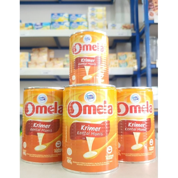 

Bendera Omela Kental Manis 490Gr / Krimer Omela 490Gr / Susu Kental Manis Omela 490Gr