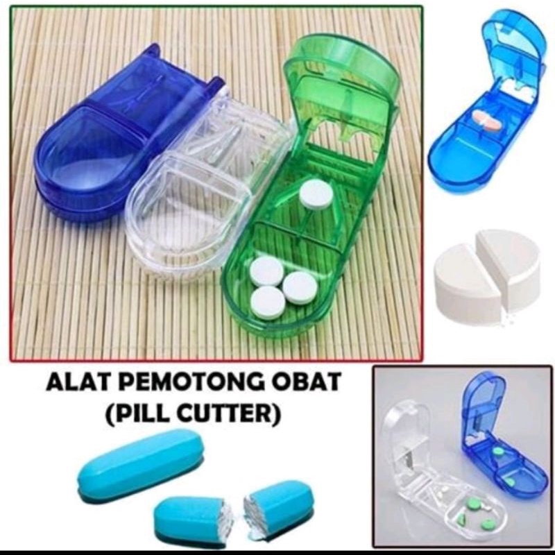 Alat Pemotong Obat Plus Tempat Obat