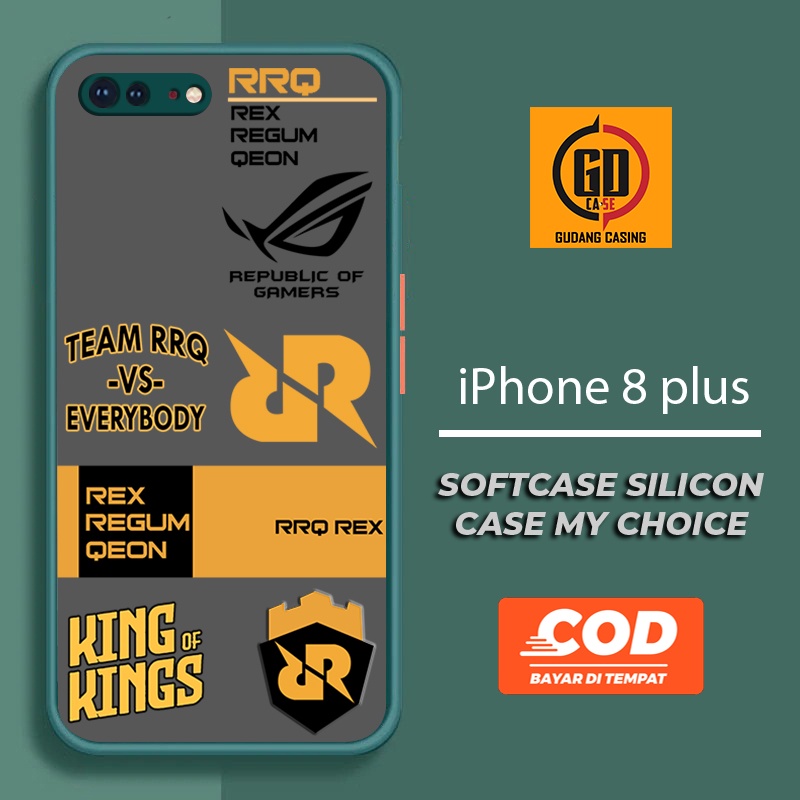 Case IPHONE 8 plus Case Hp IPHONE 8 plus  Case Mychoice Gudang Casing [RRQ] Casing Hp Aesthetic Kesi