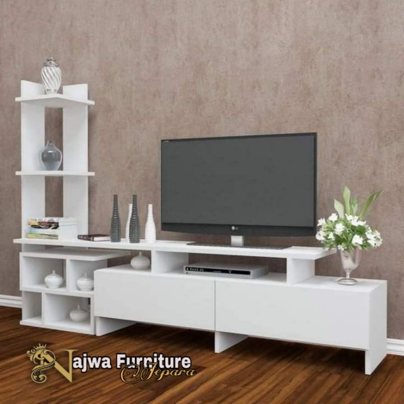 CABINET TV MINIMALIS MODERN DUCO
