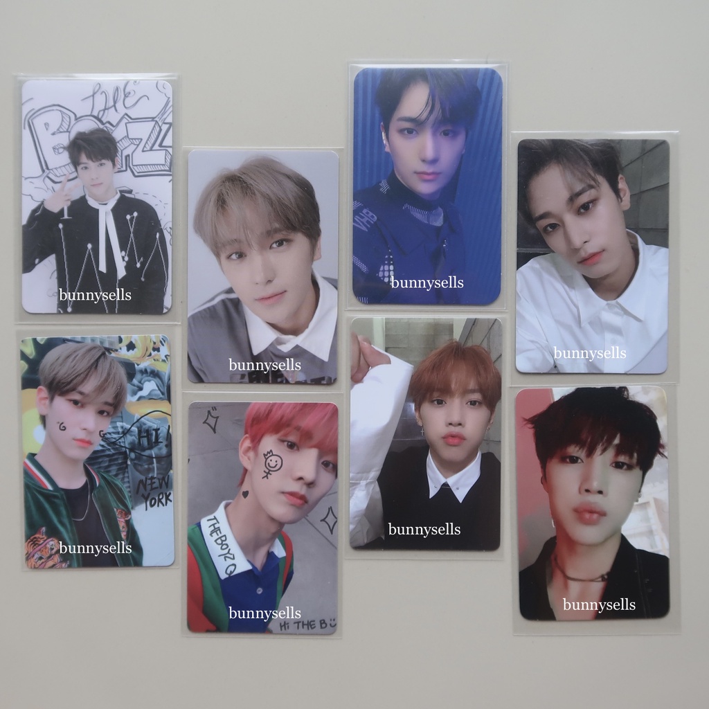 THE BOYZ Photo Card: Album PC - The First Live, The Only Off Air, Breaking Dawn, DreamLike DIY, Reve