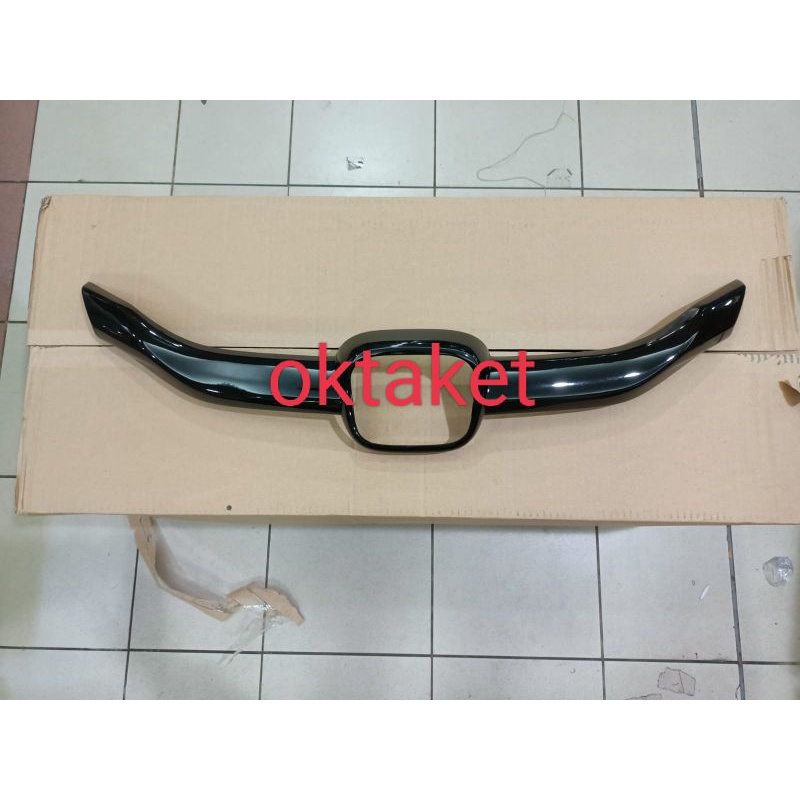 cover grill depan All new Brio 2018 2019 2021 2023 Rs &amp; Satya hitam glossy &amp; Carbon