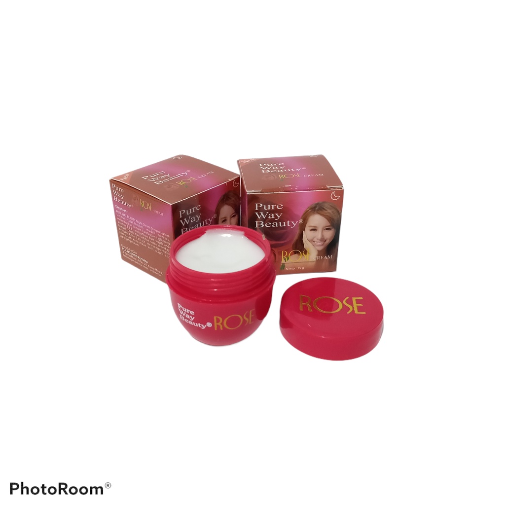 Krim Rose Pure Way Beauty Malam Original BPOM / Cream Rose Pure Way Beauty NIGHT ORIGINAL BPOM
