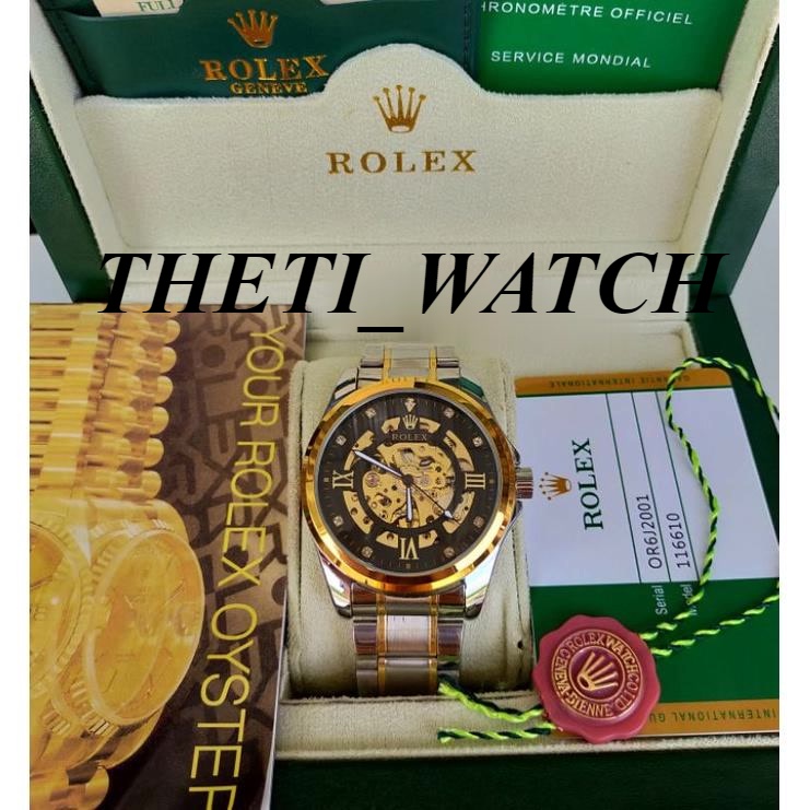 (SUPER PREMIUM) JAM TANGAN ROLEX AUTOMATIC OTOMATIS JAM ROLEX PRIA