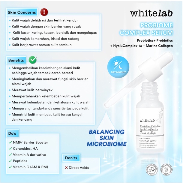 WHITELAB All Serum [ Peeling | Acne Calming | Intensive Care | Probiome Complex | Real Barrier | Age-Correxion Firming ]