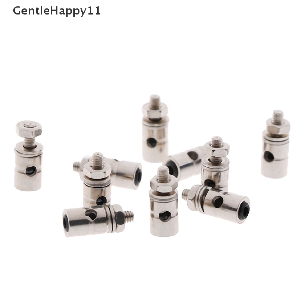 Gentlehappy 10Pcs RC Pesawat Perahu Pushrod Linkage Stopper Konektor Servo id