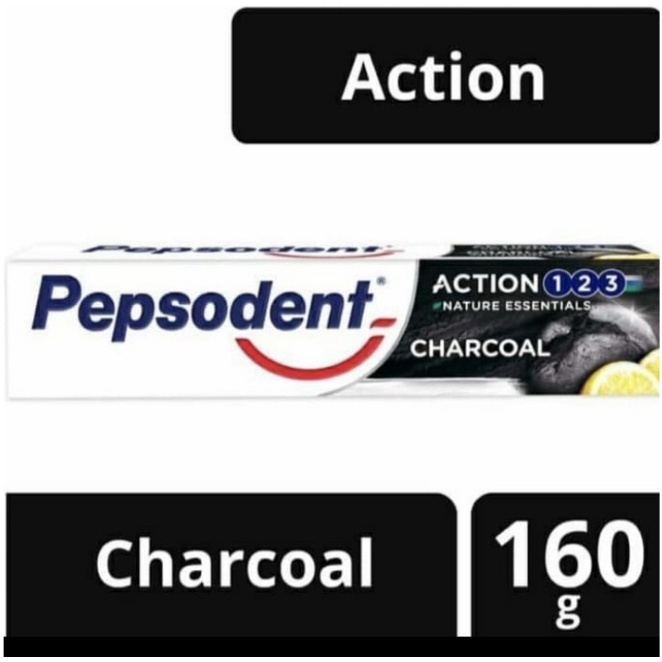 Jual PEPSODENT PASTA GIGI ACTION CHARCOAL BLACK ARANG 160 GR Shopee Indonesia