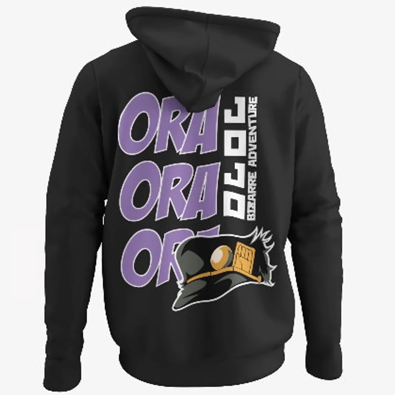 Hoodie Jojo Bizzare Anime Manga JoJo's Bizarre Adventure Premium Unisex