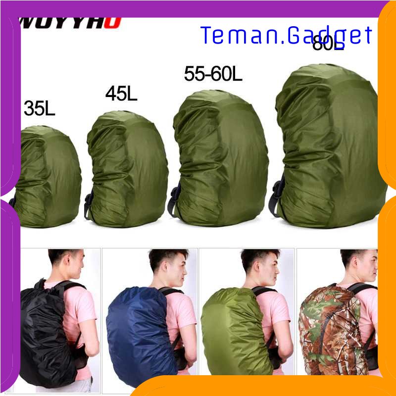 TG-TRV WOYYHO Rain Cover Tas Ransel Waterproof Backpack Cover - W1012