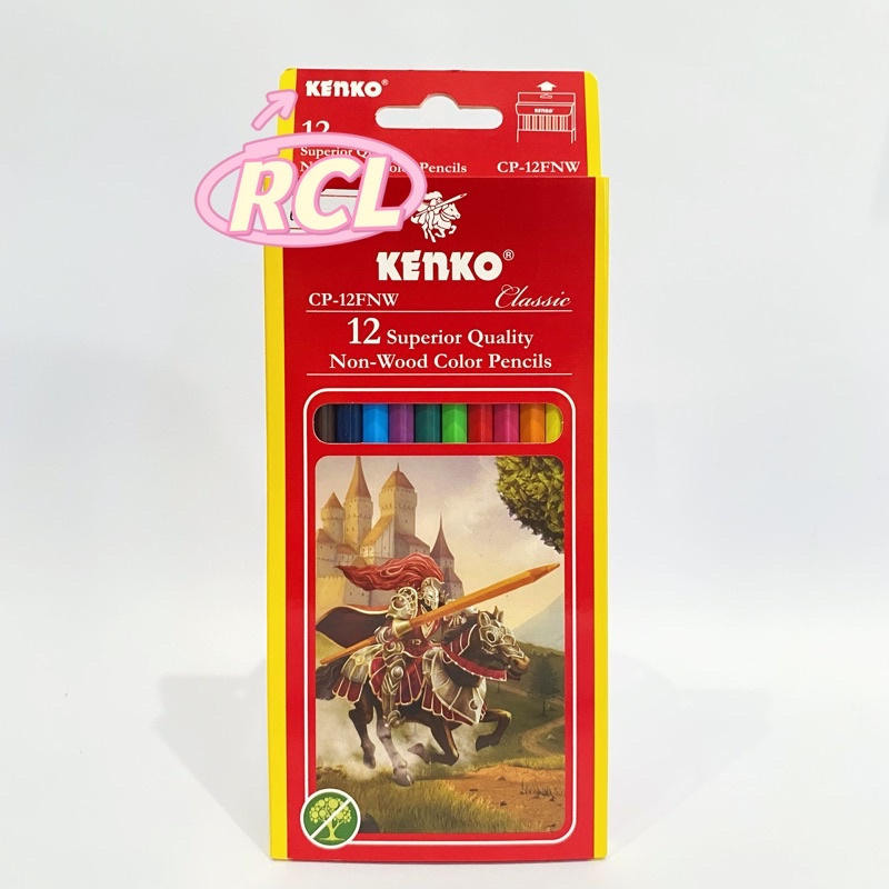 

PENSIL WARNA KENKO CP-12FNW / KENKO 12 WARNA CP-12FNW / PENSIL WARNA KENKO CP-12FNW