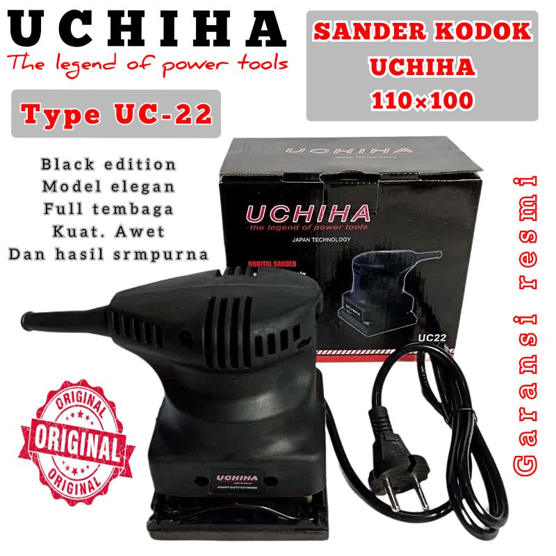 mesin amplas kayu tembok UCHIHA electric sander polisher model makita