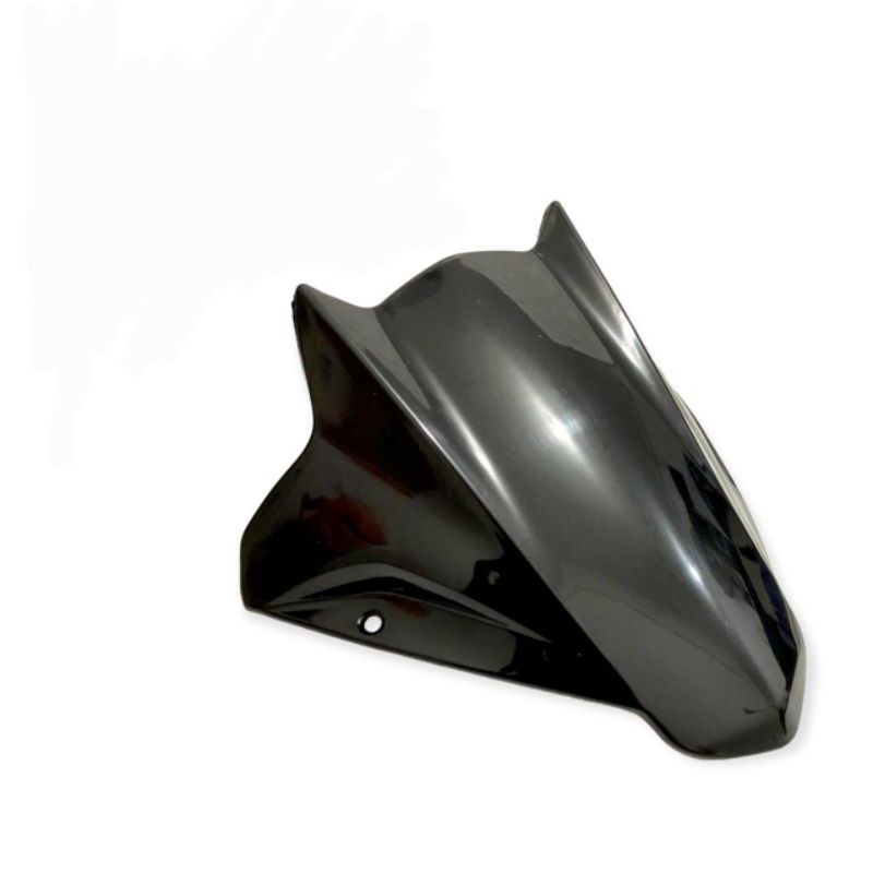 Visor variasi universal model batman pnp jupiter mx new 135 bahan akrilik hitam kilap pnp