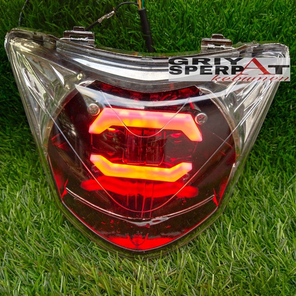 LAMPU DEPAN JUPITER MX LAMA  LED MODIFIKASI 2005-2010