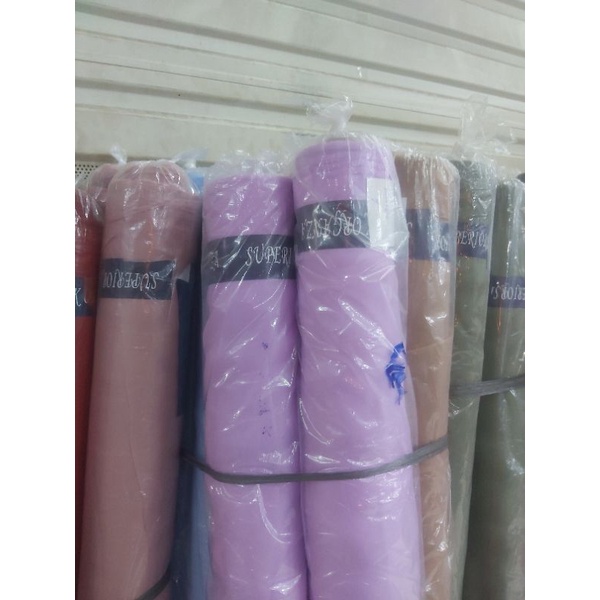 Kain Organza Silk Premium Rollan Isi 50yard Organsa
