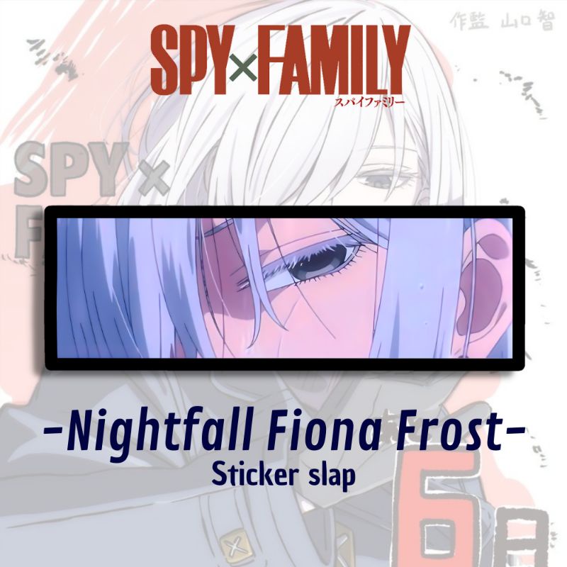 STICKER SLAP ANIME FIONA FROST SPY X FAMILY