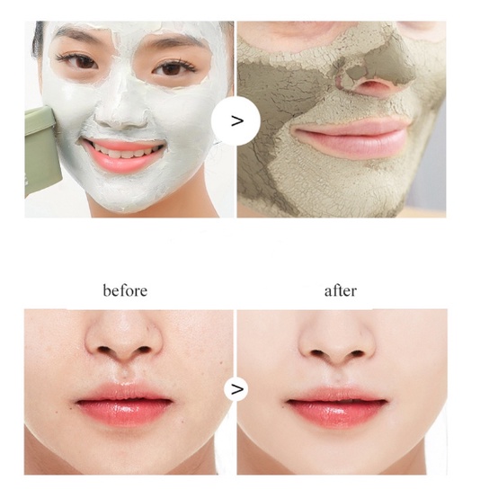 [FREE SPATULA] MAIGOOLE Green Tea Clay Mask 100G Masker Wajah