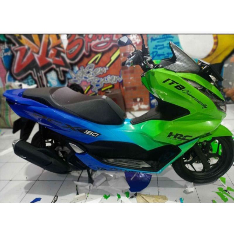 Sticker Decal Variasi untuk motor Honda PCX 160/150 cc Full body Bisa ganti warna sesuai permintaan