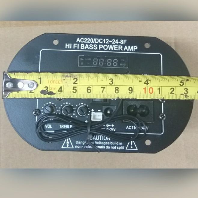 kit modul amplifier power hifi bass bluetooth ac dc