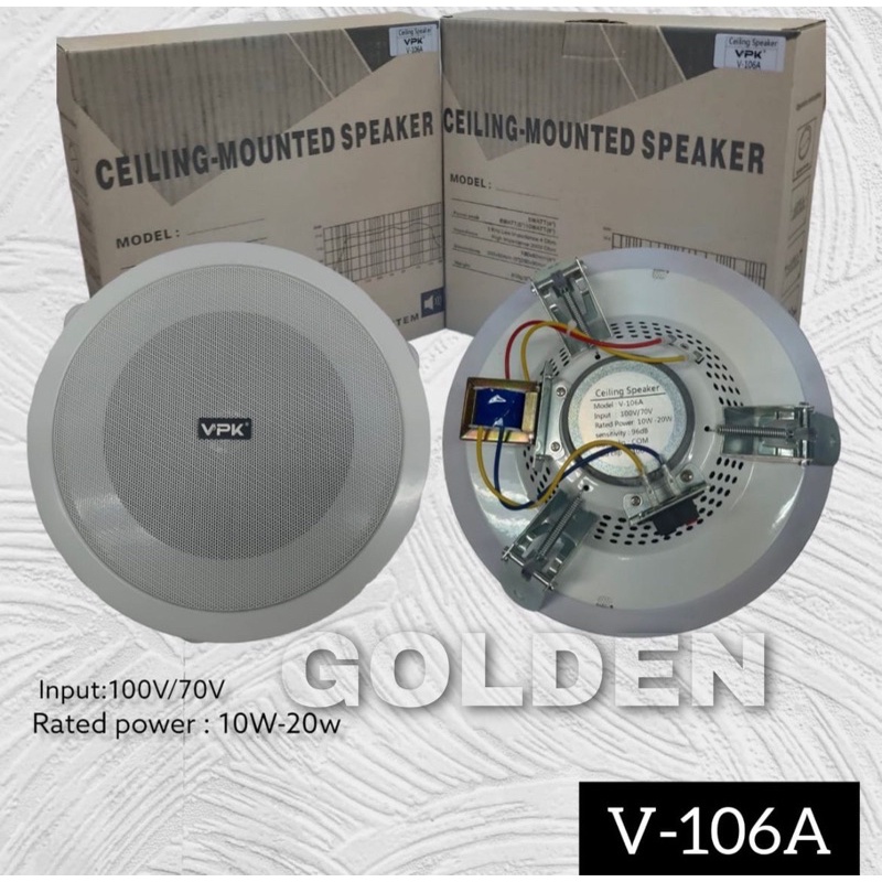 Speaker Ceeling VPK V106AOriginal 6 inch Speaker Plafon VPK V 106 A